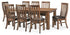 IRONBRIDGE 8 Seater Dining Suite