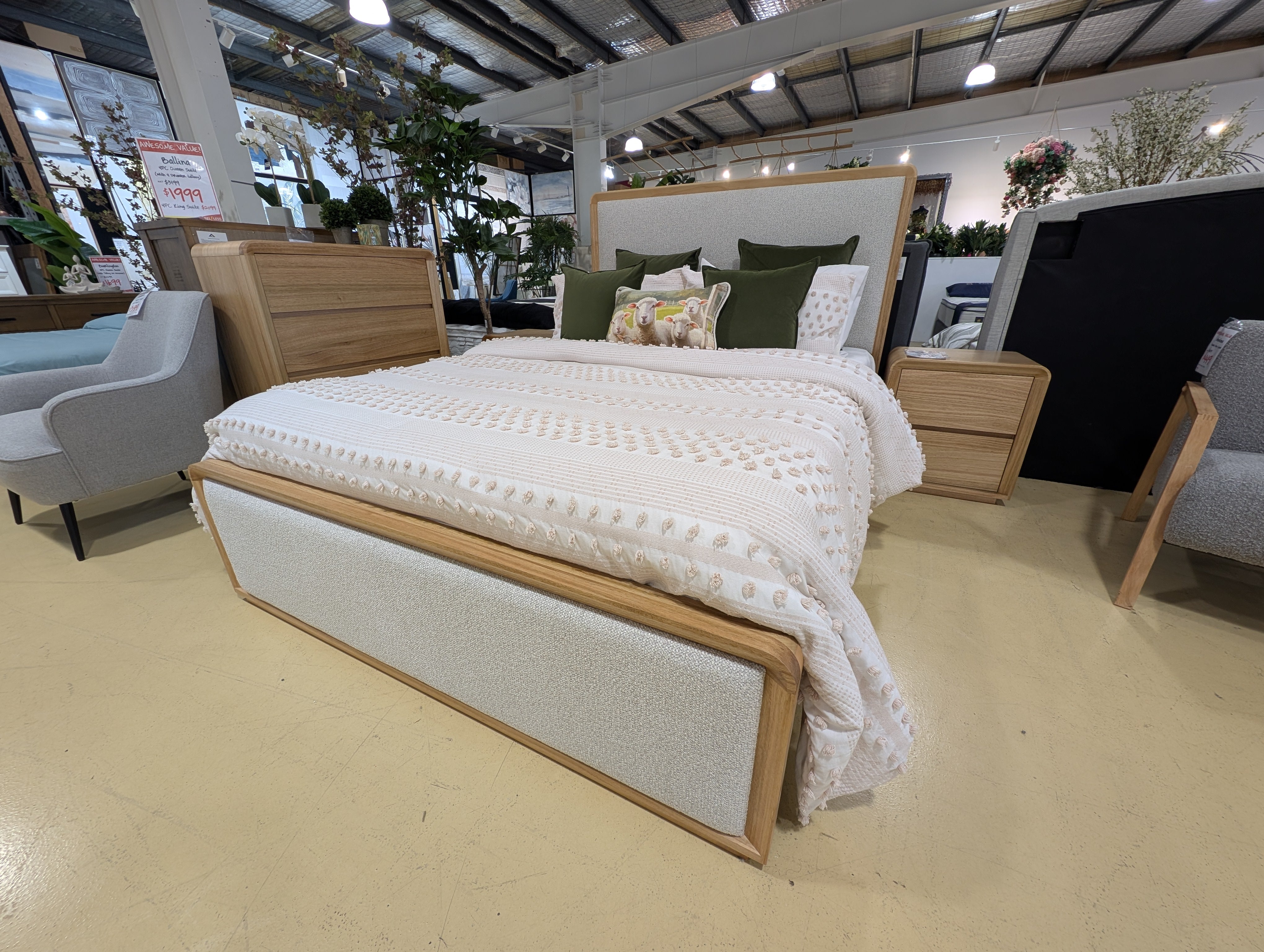 BALLINA 4PC Queen Suite with Tallboy