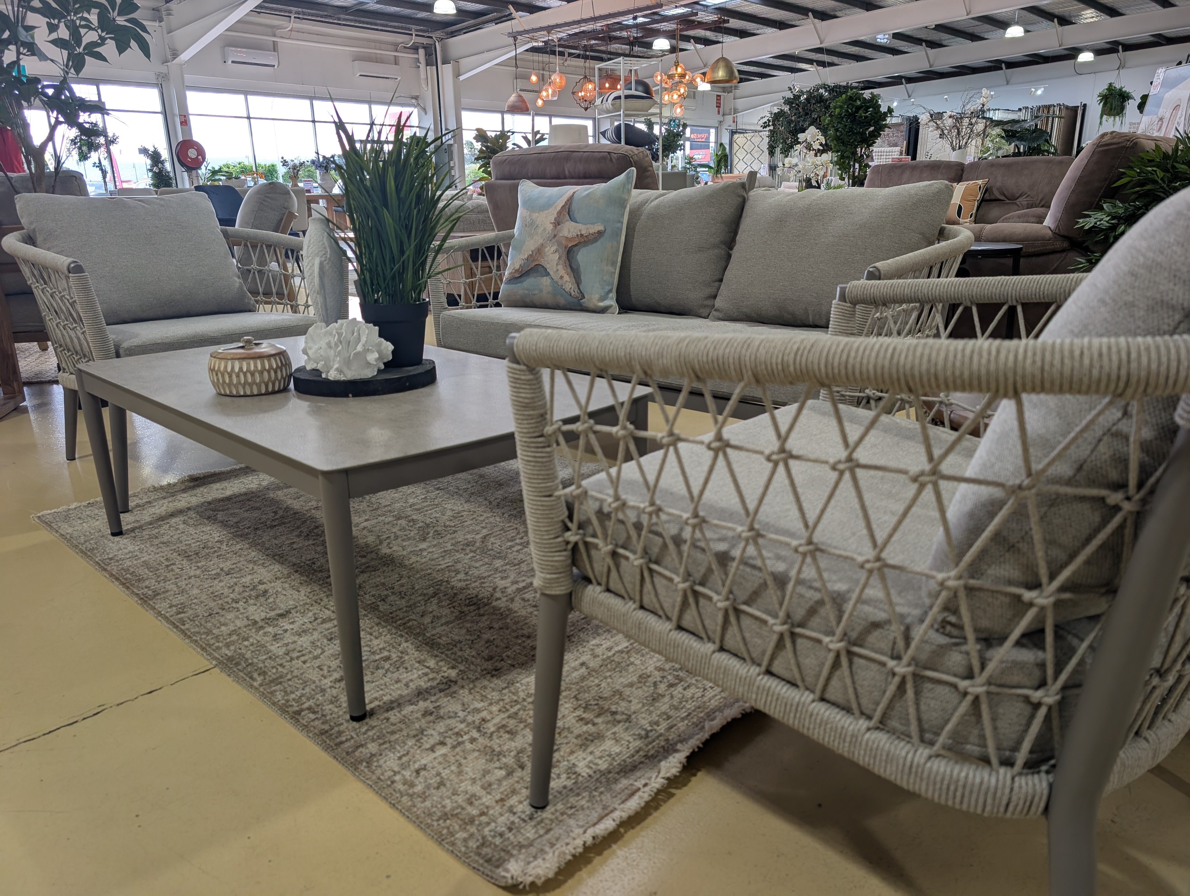 BELLCARA 4 PC Outdoor Set- Taupe