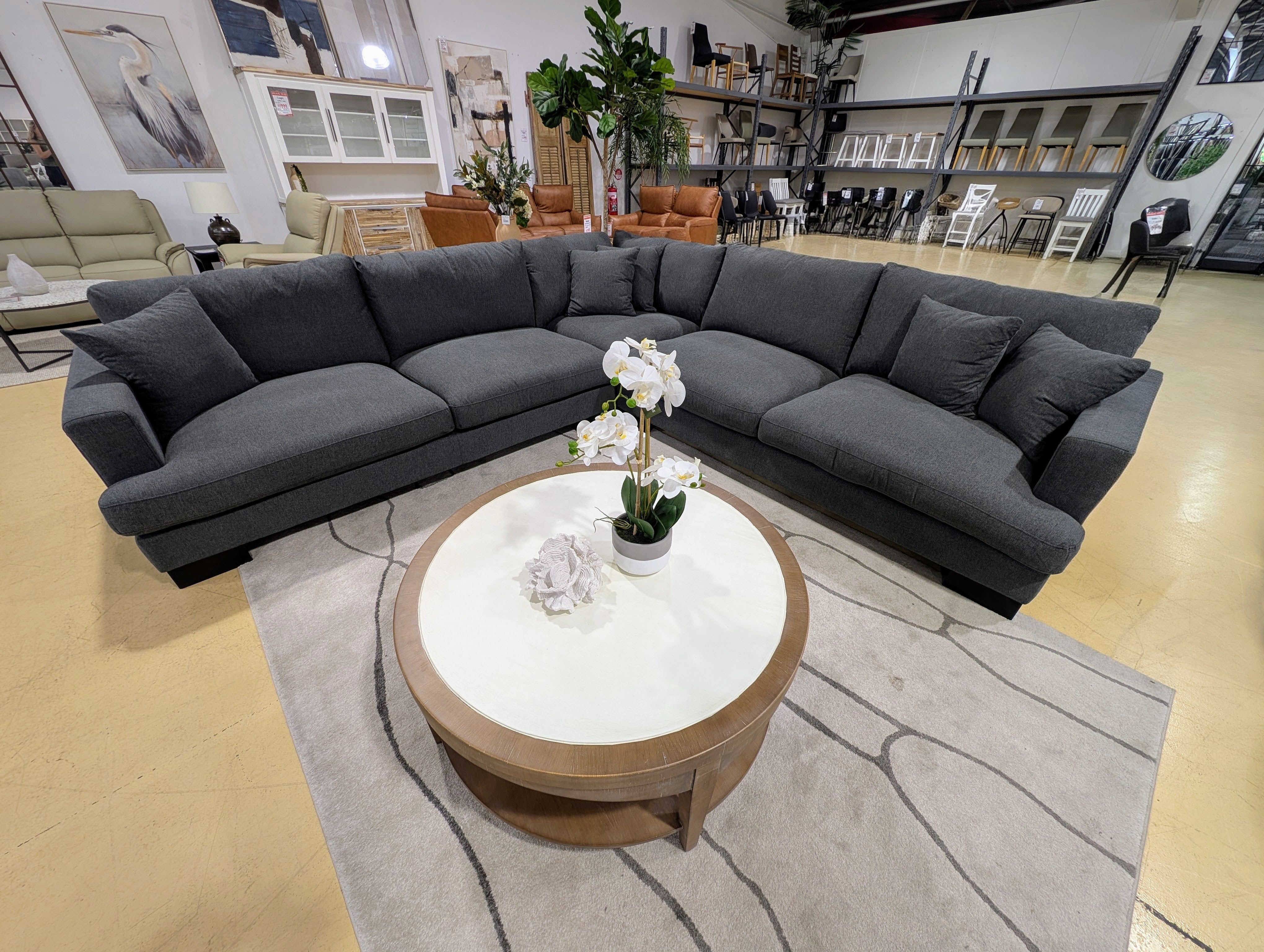 CHICAGO Modular Lounge - Charcoal