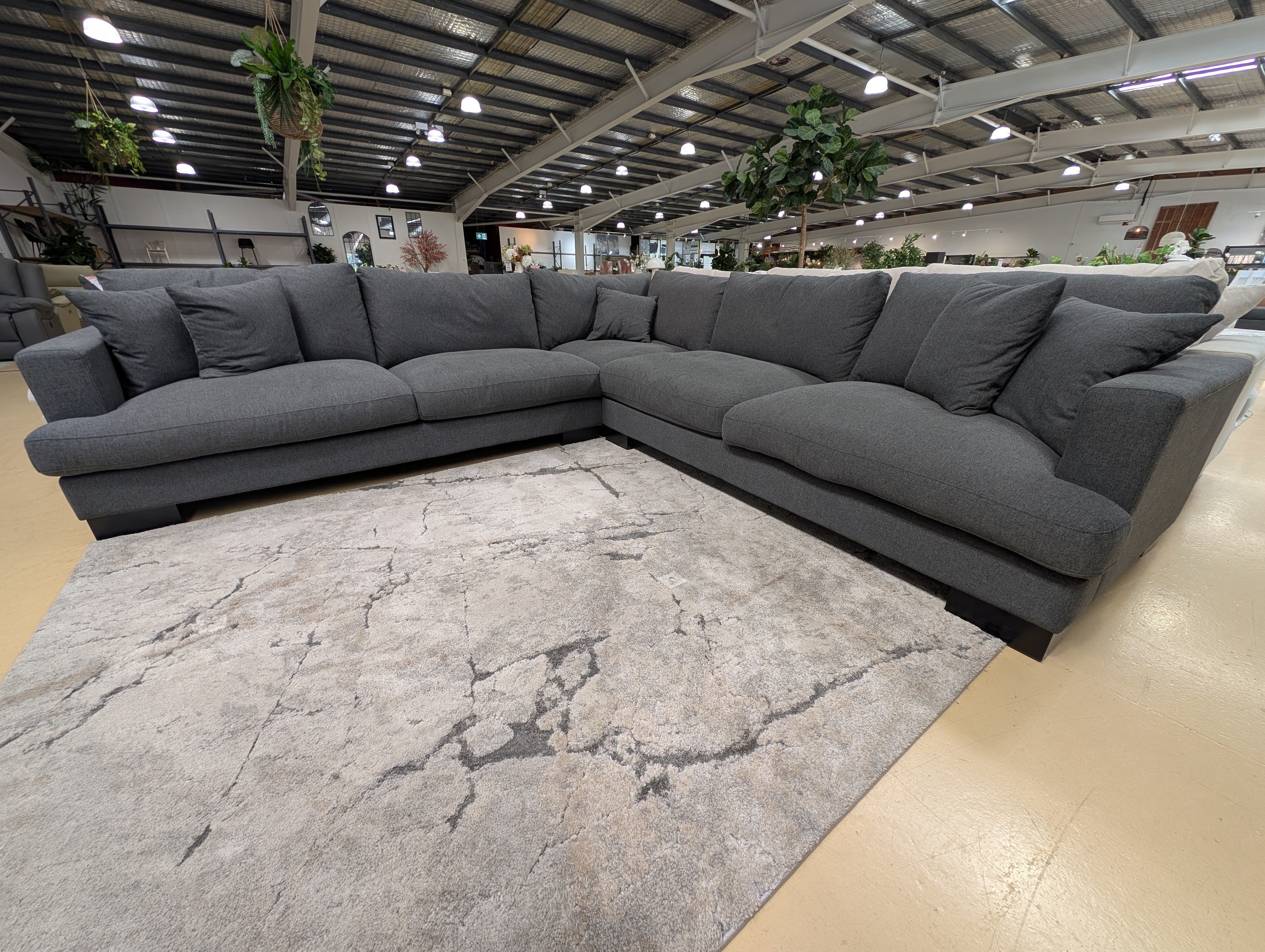 CHICAGO Modular Lounge - Charcoal