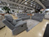 ESTELLA 2 Seater Manual Recliner - Grey