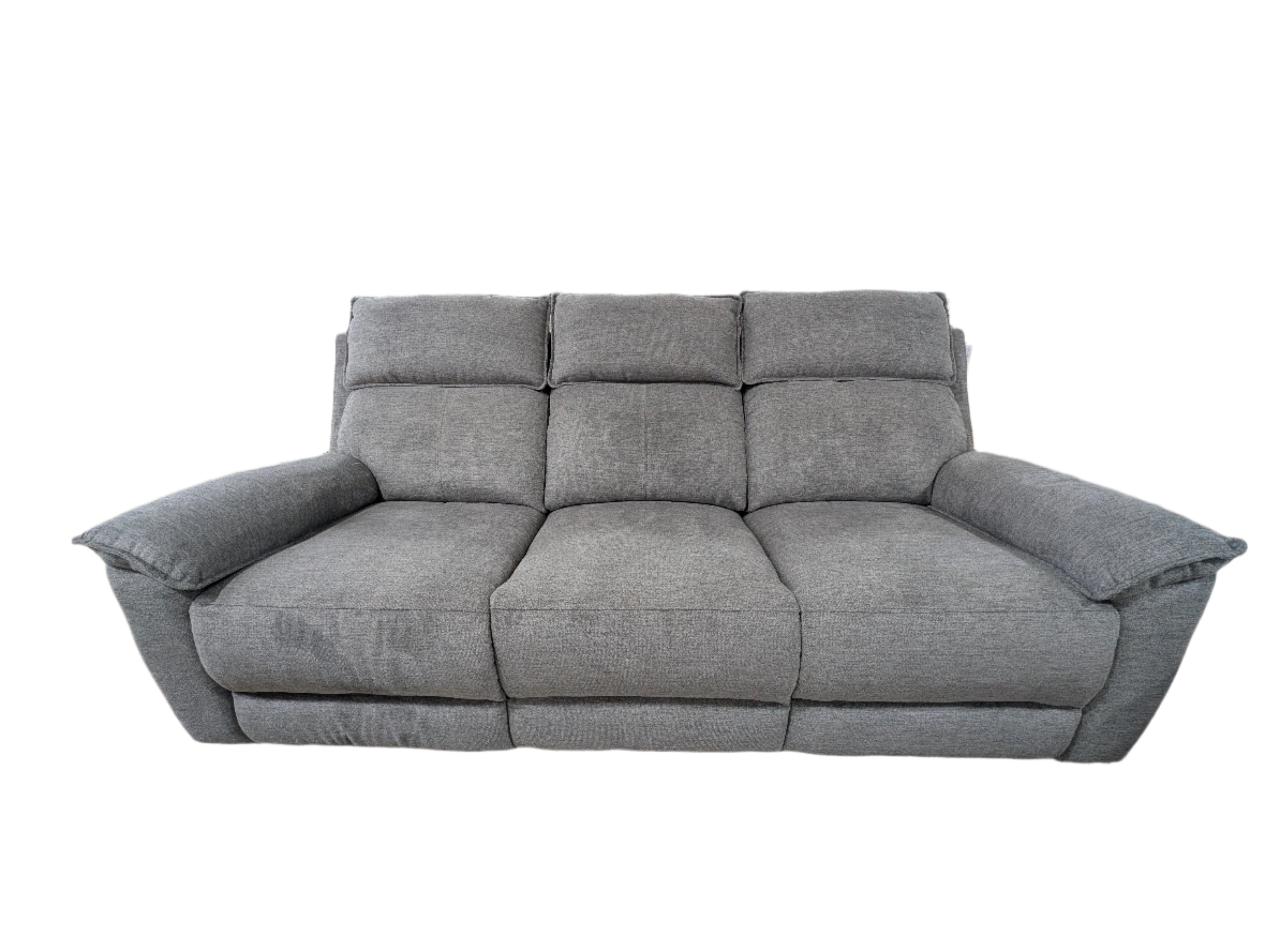 ESTELLA 3 seater Manual Recliner -Grey