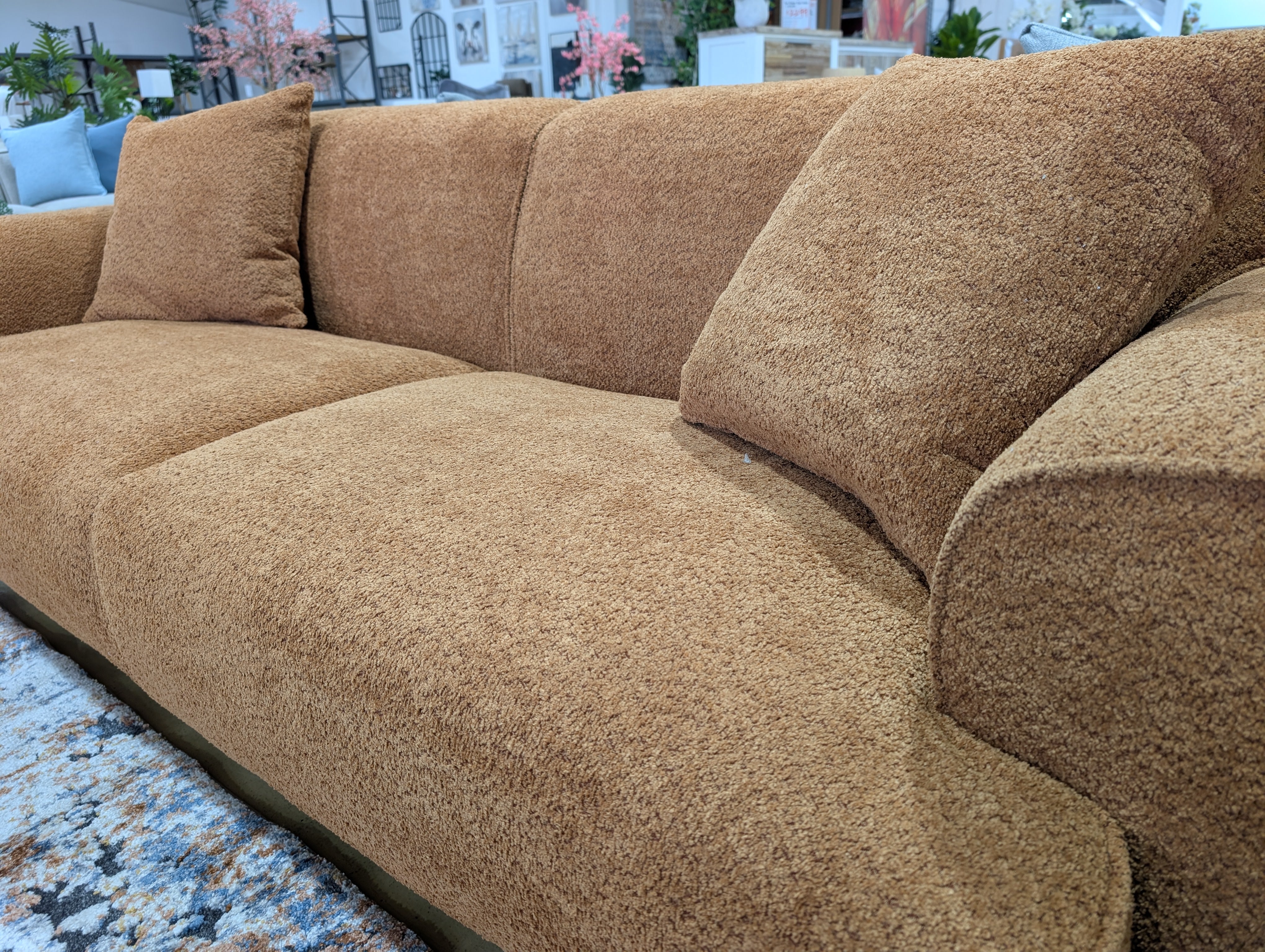 HARMONY 3 Seater Sofa -ORANGE