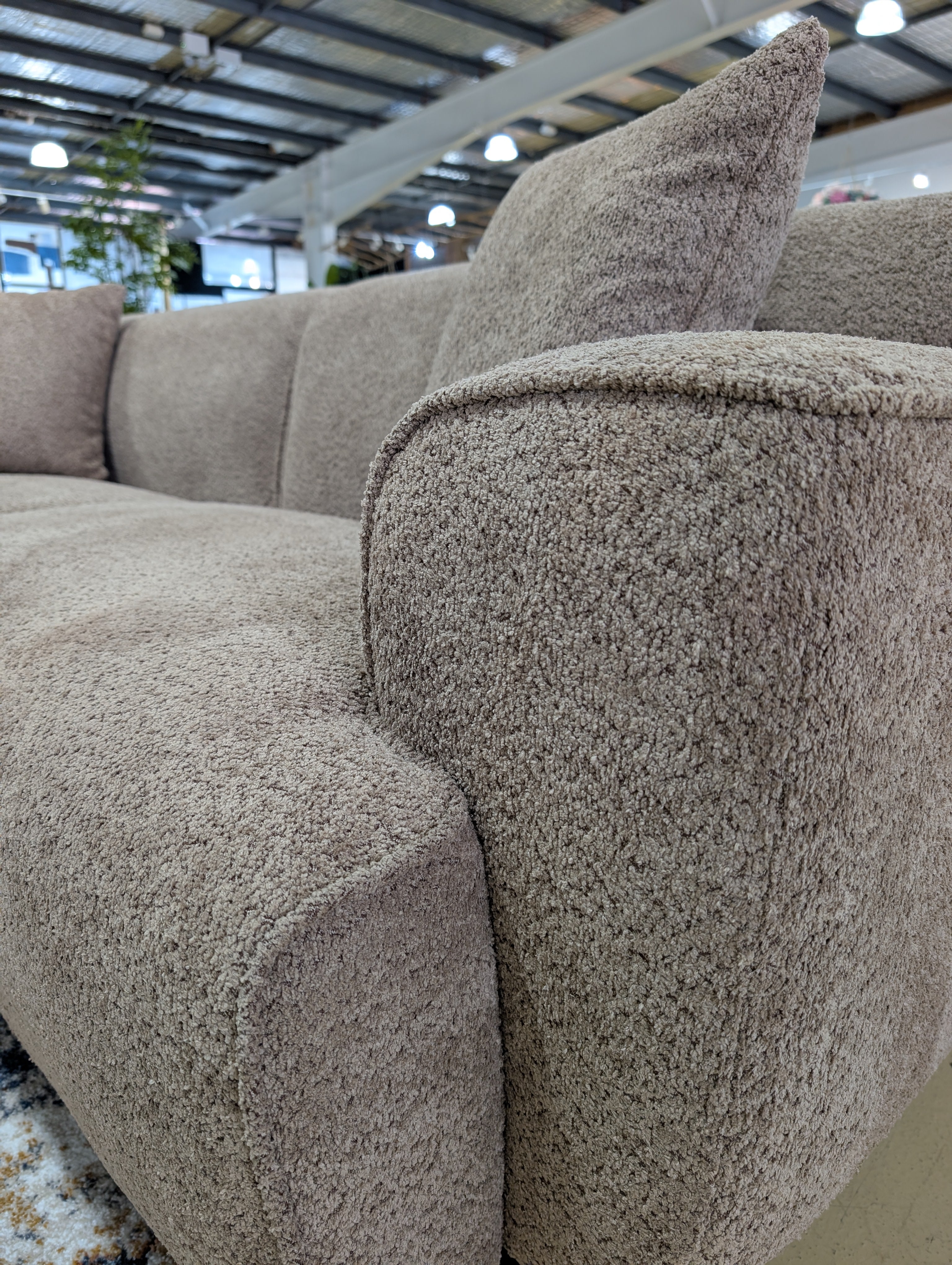 HARMONY 3 Seater - BROWN