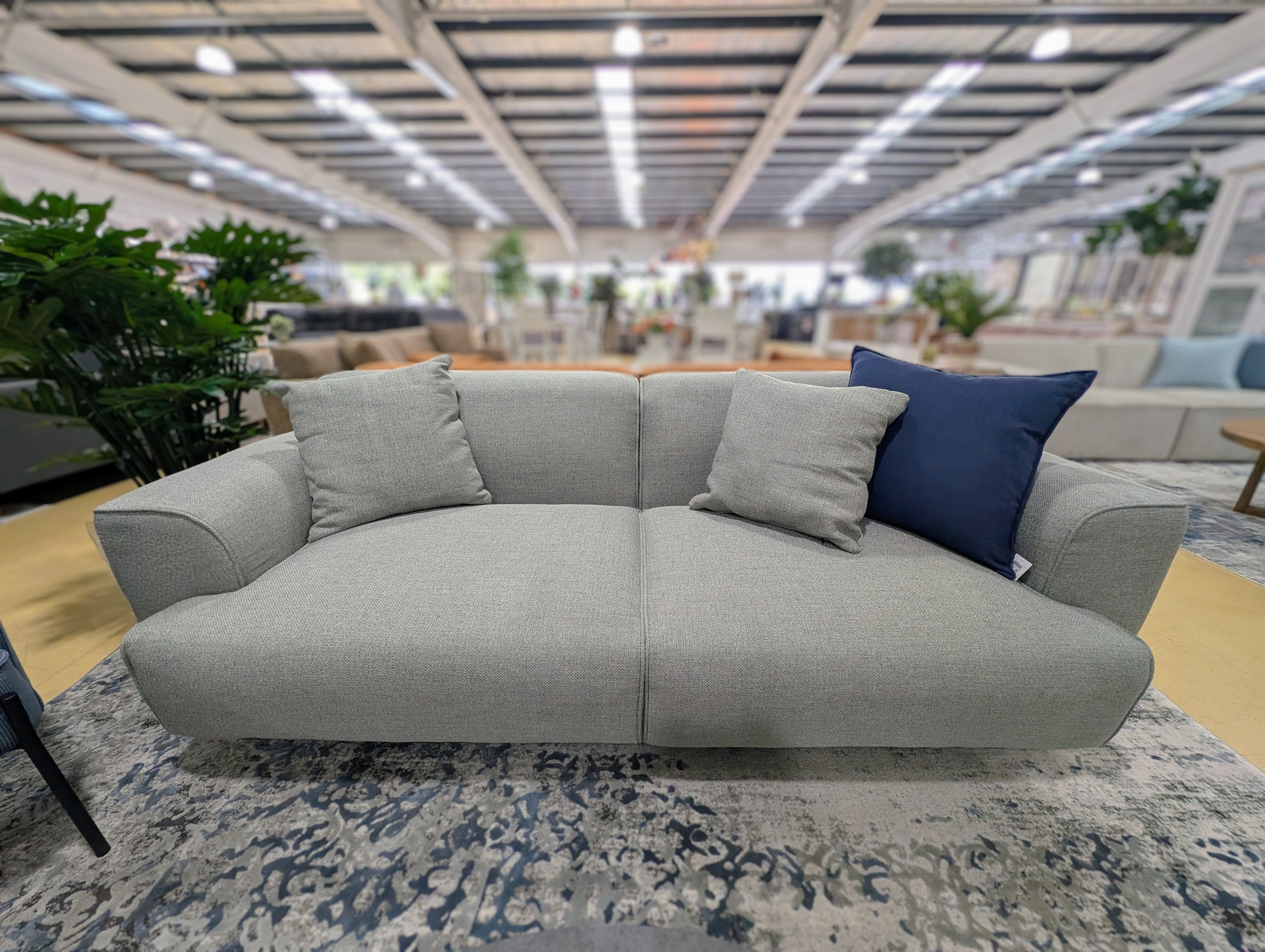 HARMONY 3 Seater Sofa - GREY