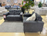 CARLON 2 Seater Sofa - Charcoal