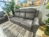 ALASKA LEATHER 3S LOU WITH 2 ELEC RECLIENER-GRAPHITE / NEWSTEAD