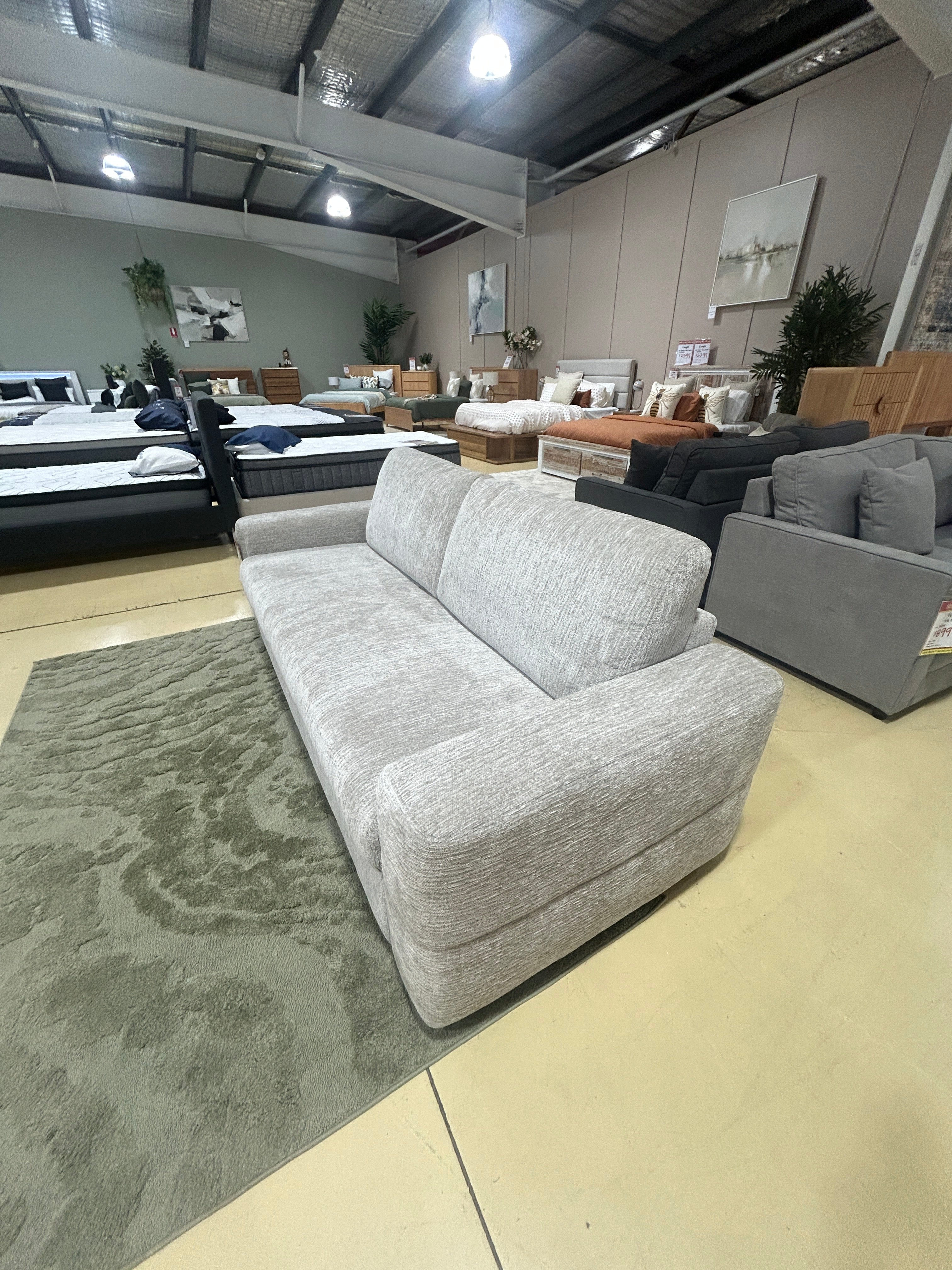 BRONTE SOFA BED - STONE