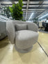 Selena Swivel Chair Stone