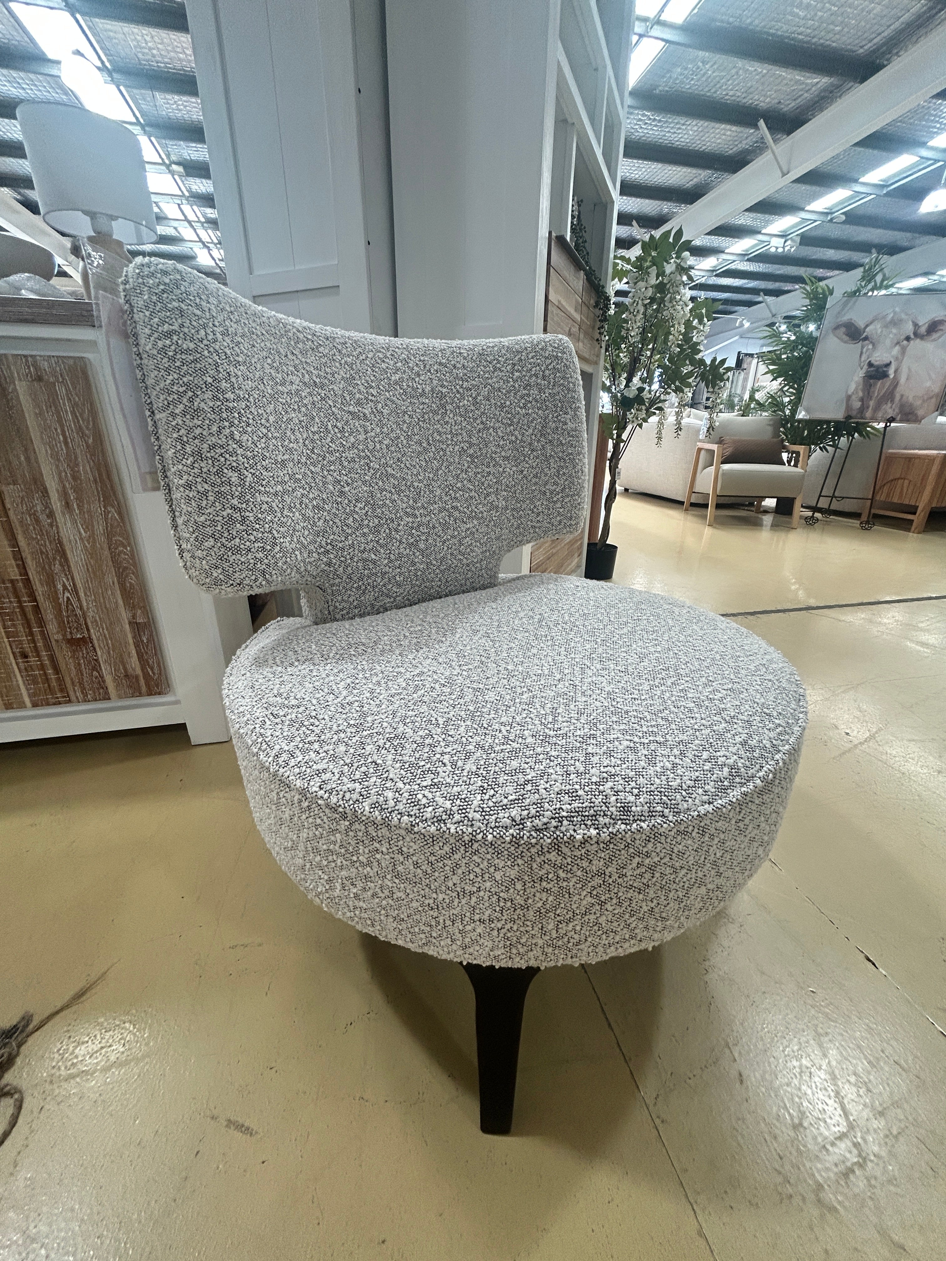 APOLLO OCCASIONAL CHAIR - MARBLE