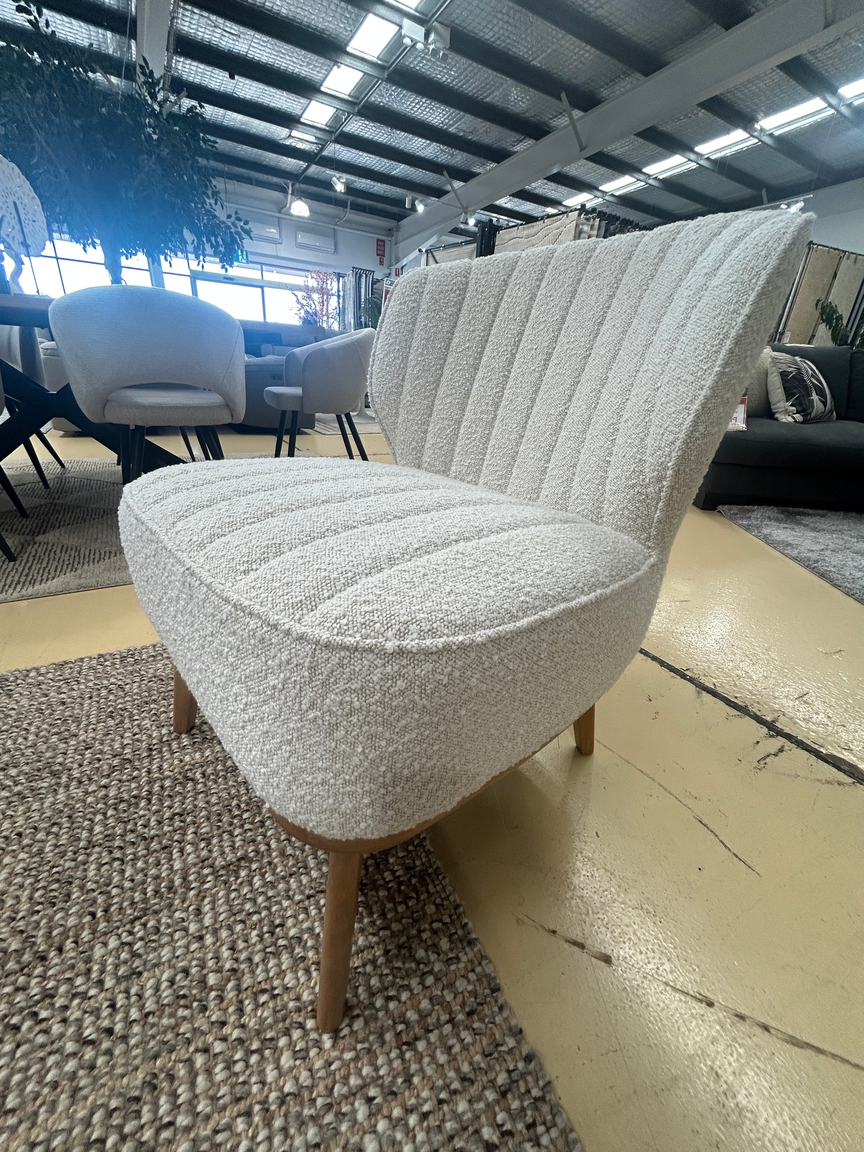 AMALA OCCASIONAL CHAIR - BEIGE