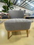 AMALA OCCASIONAL CHAIR - GREY