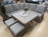 KALAMI 6PC WICKER CORNER SOFA SET- NATURAL/STONE / CORFU