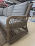KALAMI 6PC WICKER CORNER SOFA SET- NATURAL/STONE / CORFU