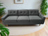 KELSEY 3 Seater - Charcoal