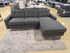 KELSEY Reversable Chaise Lounge - Charcoal
