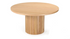 MALIBU 140cm Round Dining Table - Natural