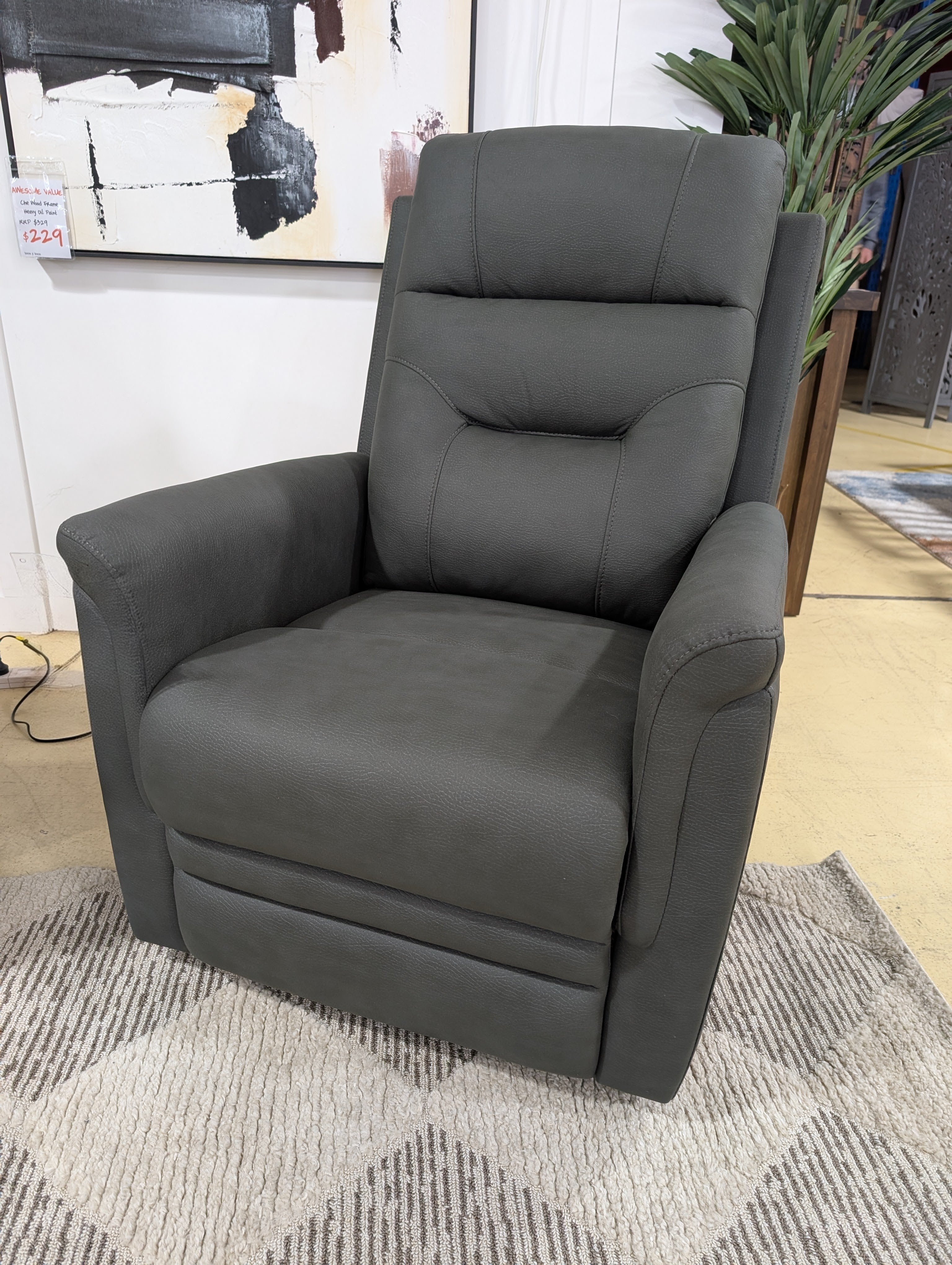 NEVADA LIFT CHAIR - GREY