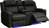 OSCAR 2 Seater Electric Recliner - Black