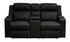 OSCAR 2 Seater Electric Recliner - Black