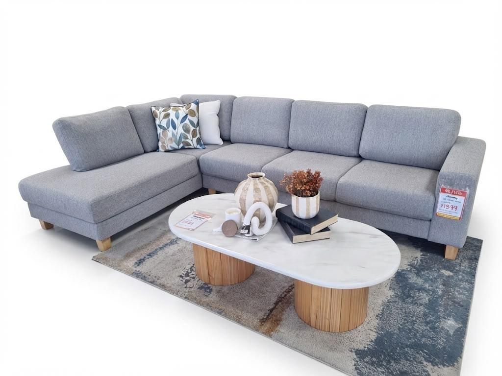 MANNING LHF CHAISE - GREY