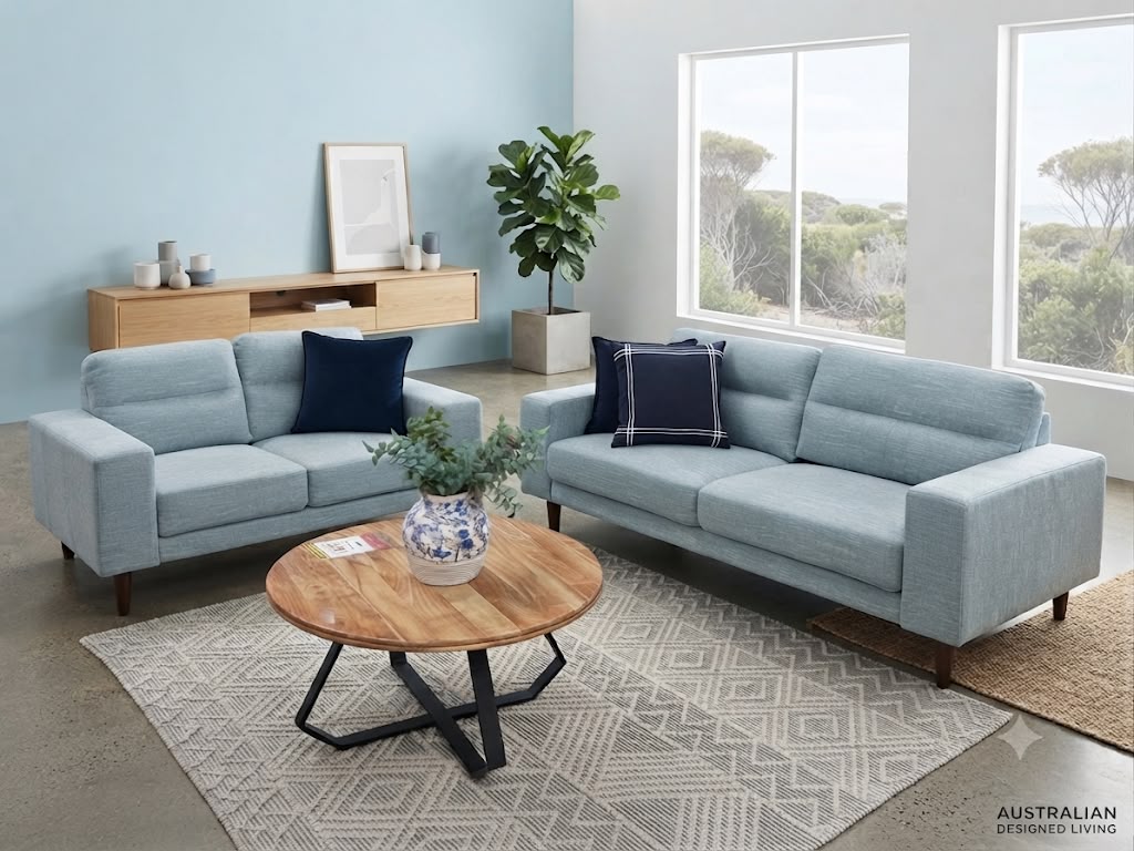 NEBRASKA 2 & 3 SEATER SUITE - BLUE