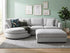 FINLEY LHF CHAISE LOUNGE - SALT & PEPPER