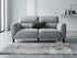 Marlowe 3+2 Seater Fabric Lounge - Pewter