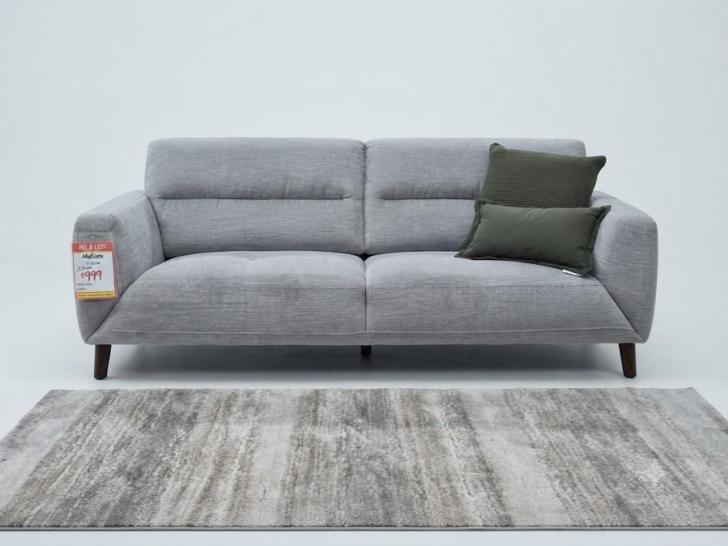 Marlowe 3+2 Seater Fabric Lounge - Pewter