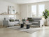Marlowe 2 Seater Fabric Lounge - Pewter
