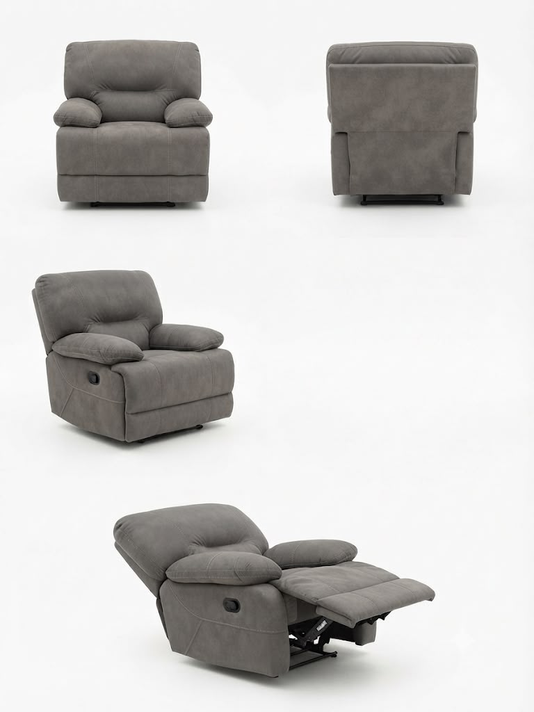 CONCORD Single Recliner - Grey