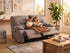 CONCORD 2 Seater Recliner - Grey