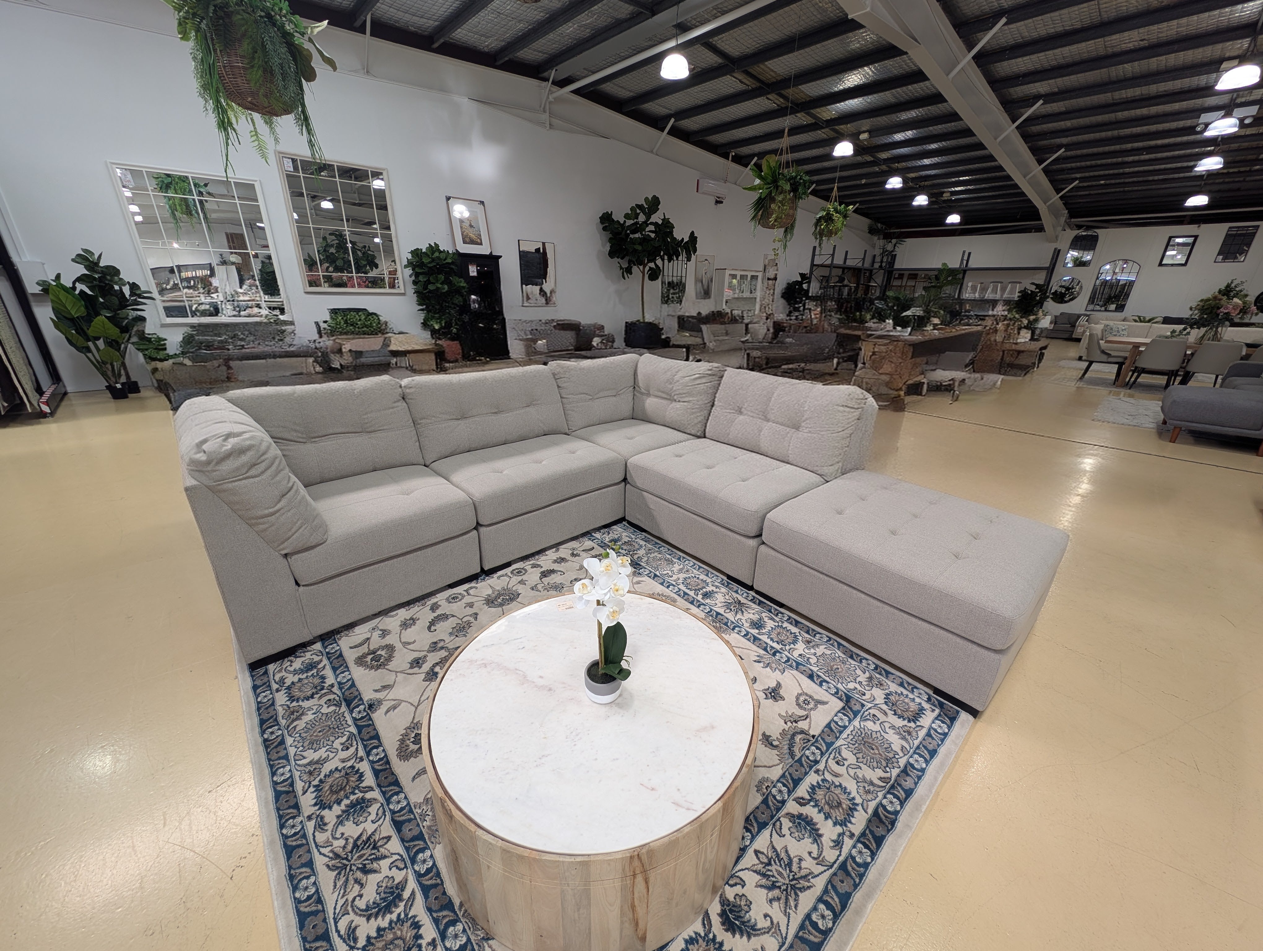 MONTEGO 5pc Modular Lounge - Linen