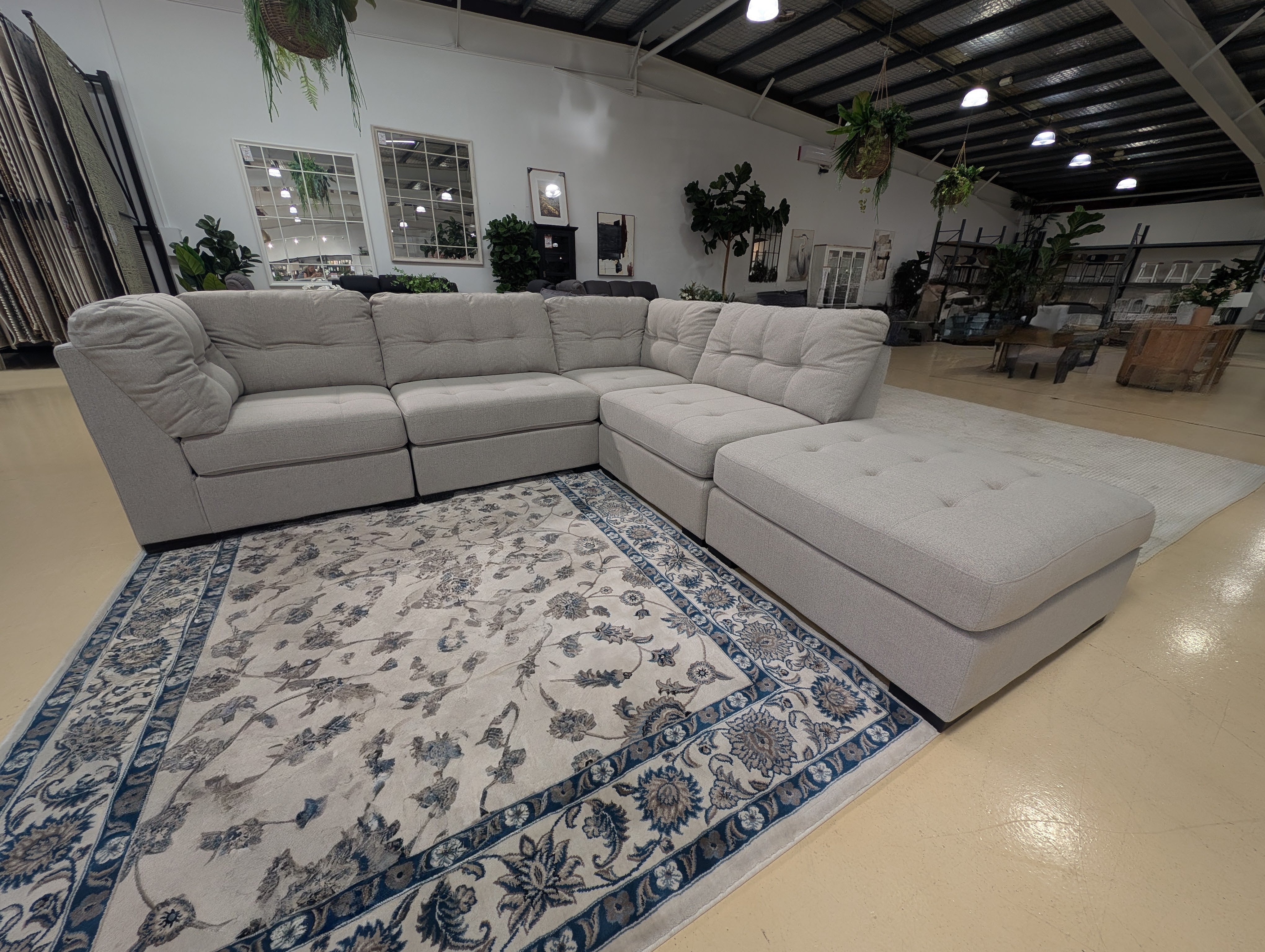MONTEGO 5pc Modular Lounge - Linen