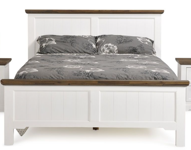 Regency Queen Bed - Two Tone