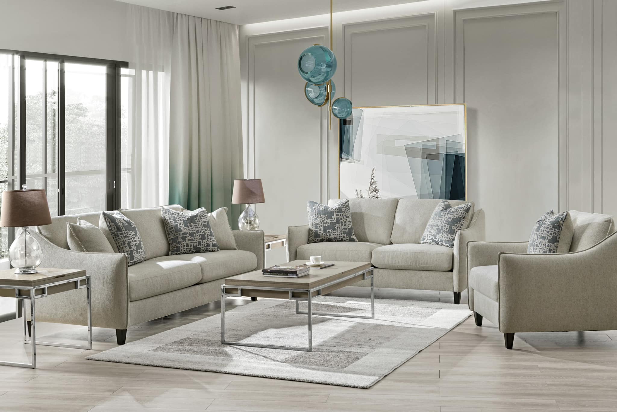 SAVOY 3 +2 SEATER SUITE