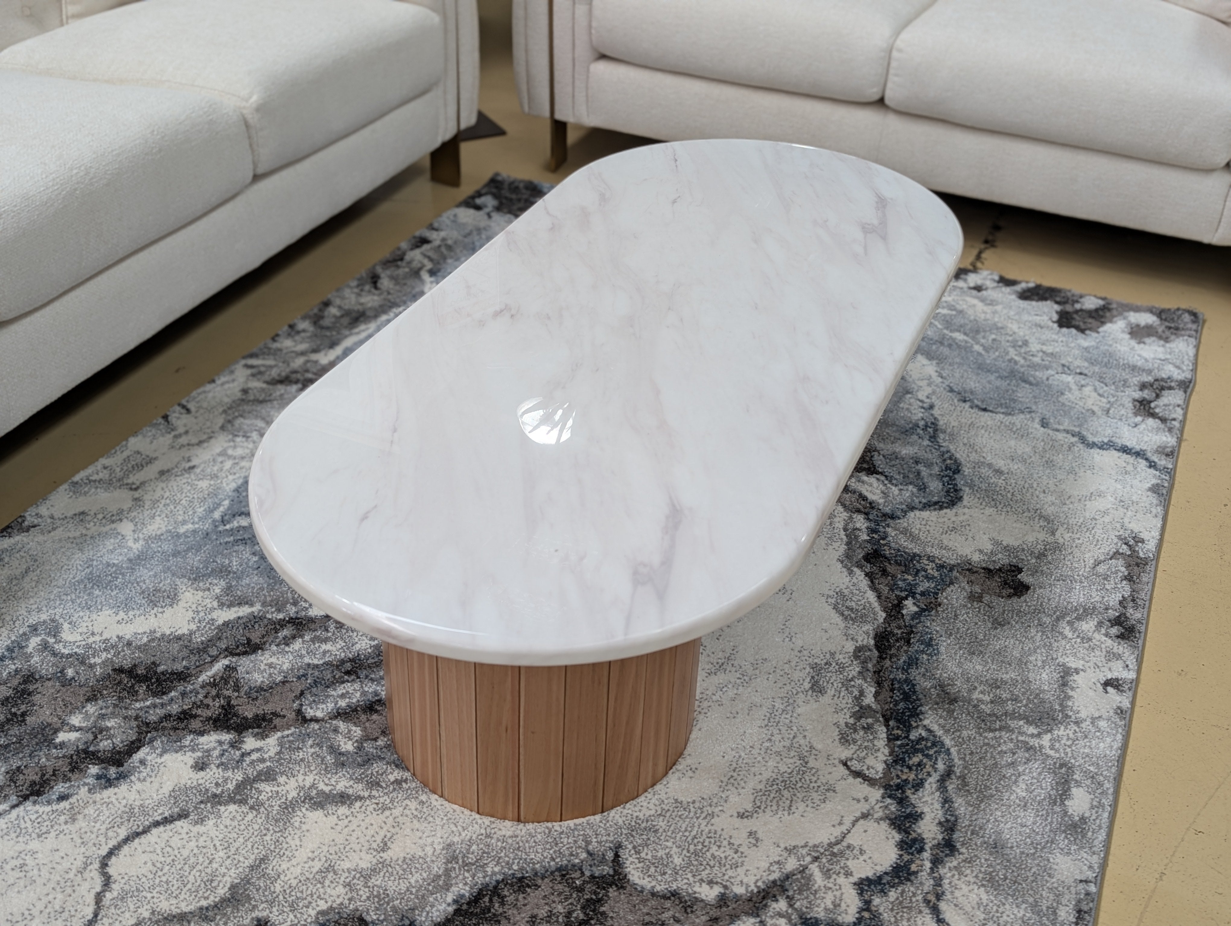 SORRENTO Oval Coffee Table