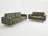 STIRLING 2 + 3 SEATER SUITE -GREEN