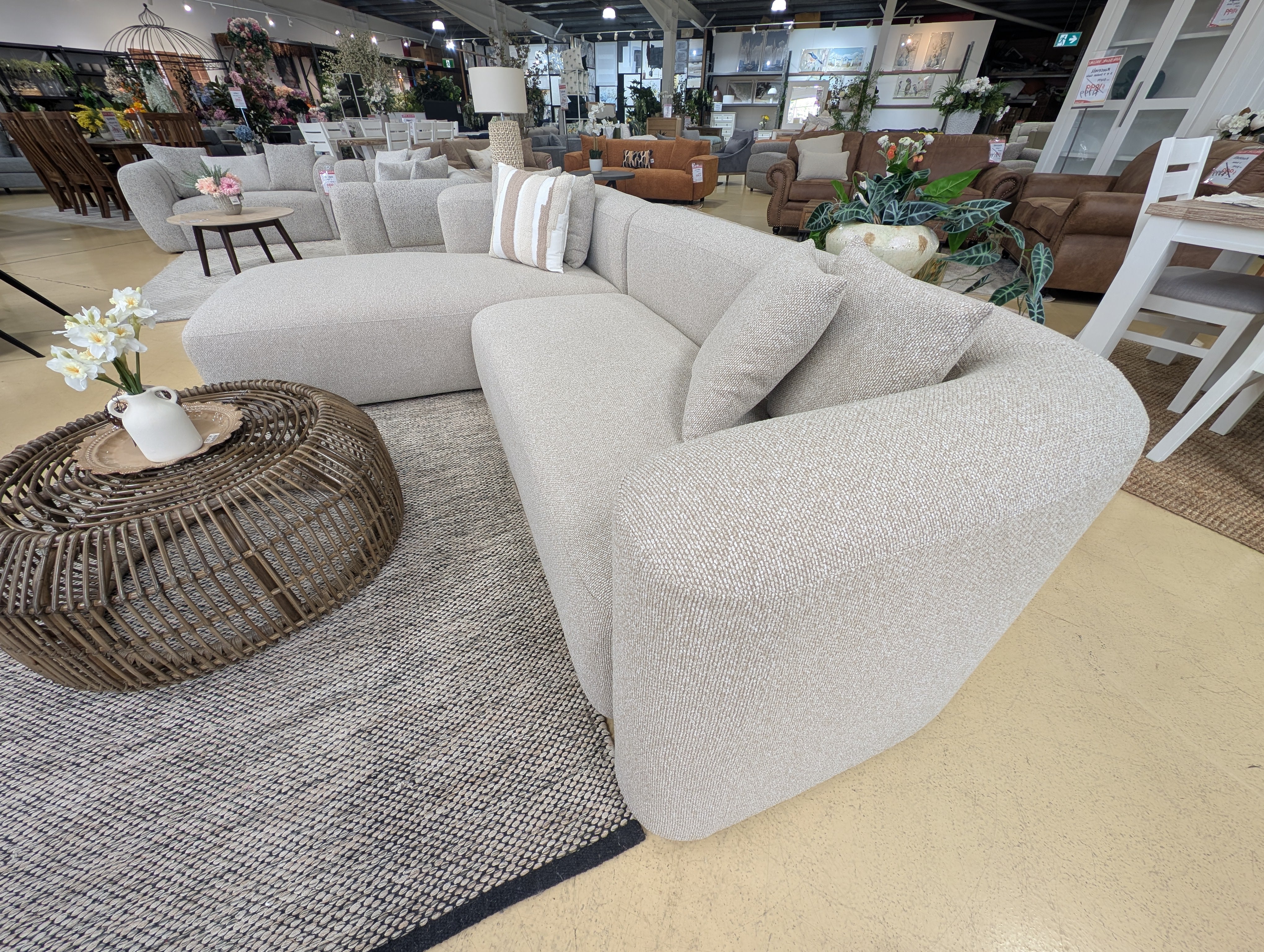 VISTA LHF CHAISE LOUNGE - 2PC