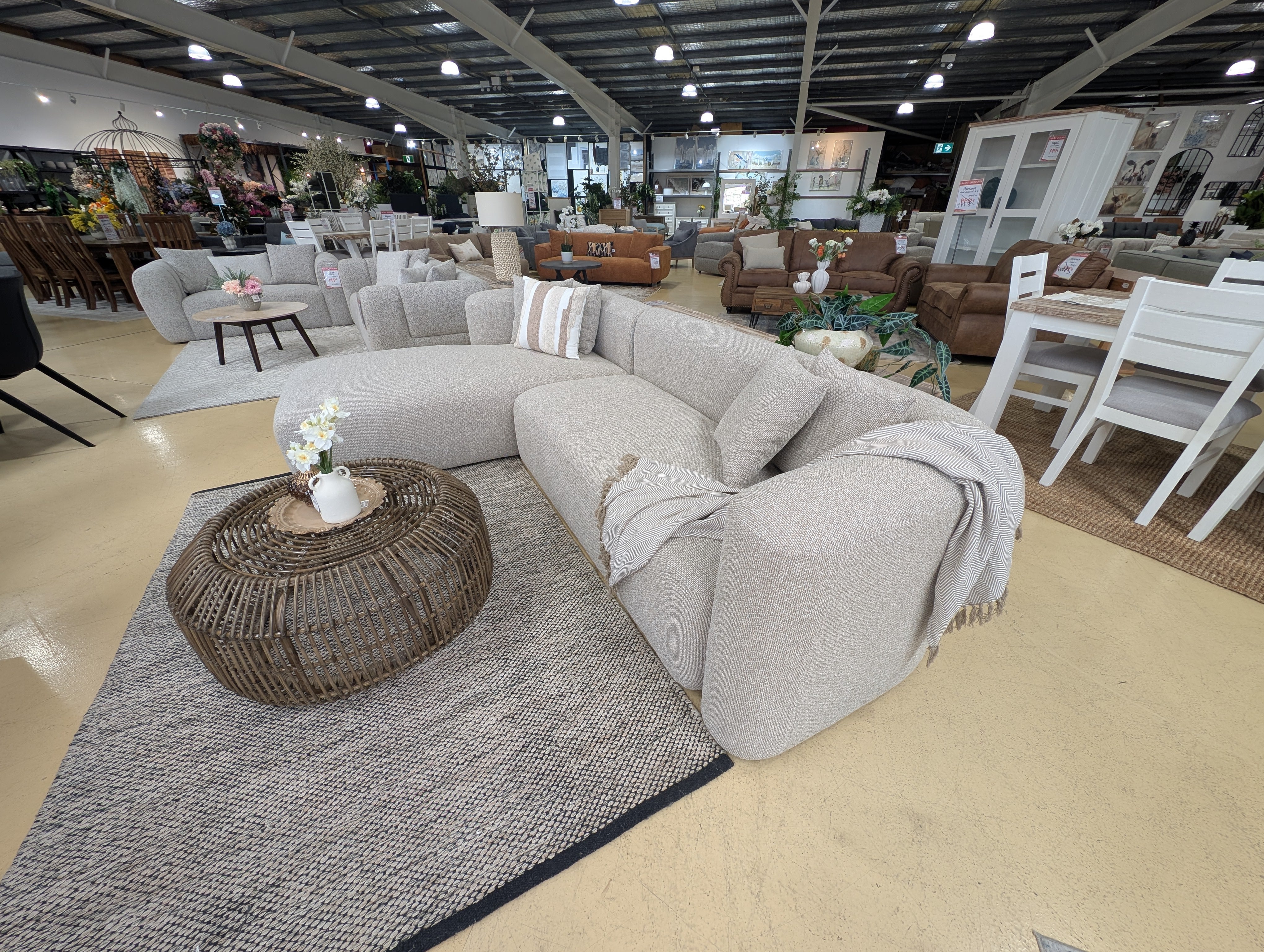 VISTA LHF CHAISE LOUNGE - 2PC
