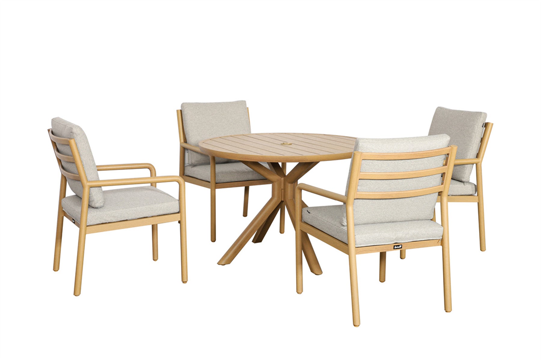 YUKON 5 PC Outdoor Dining Set