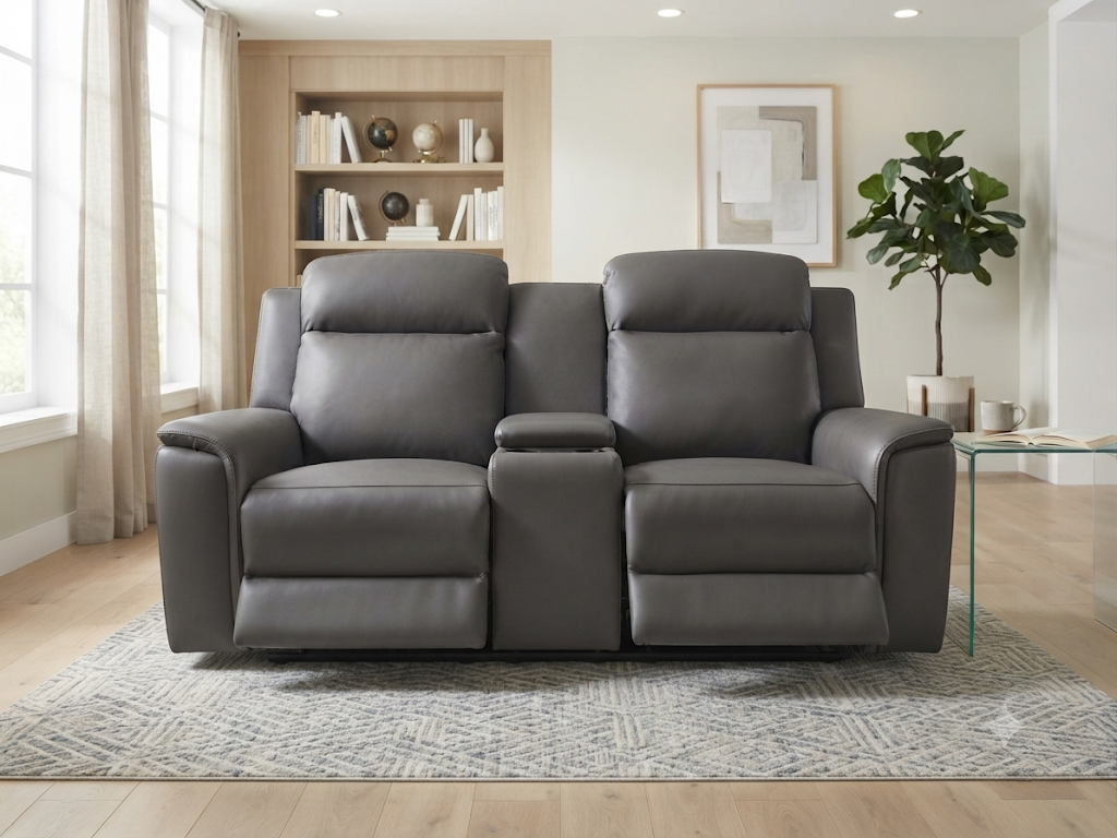 ALASKA LEATHER 2S LOU WITH 2ERER & CONSOLE-GRAPHITE / NEWSTEAD