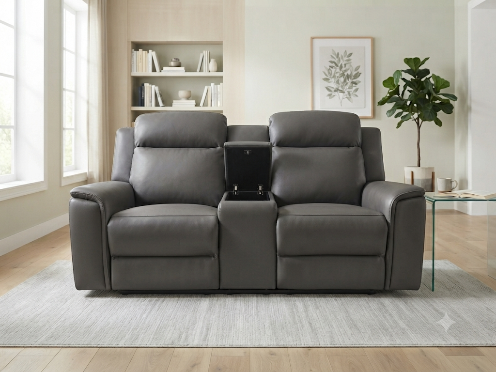 ALASKA LEATHER 2S LOU WITH 2ERER & CONSOLE-GRAPHITE / NEWSTEAD