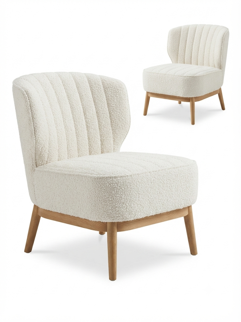 AMALA OCCASIONAL CHAIR - BEIGE