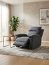 ESTELLA 3ERR +ER + ER Recliner Suite (ELEC) - Dark Grey