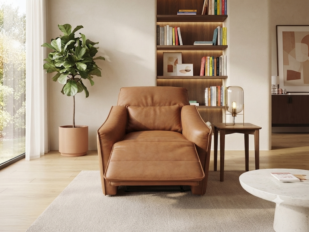 Florence Leather single electric Recliner