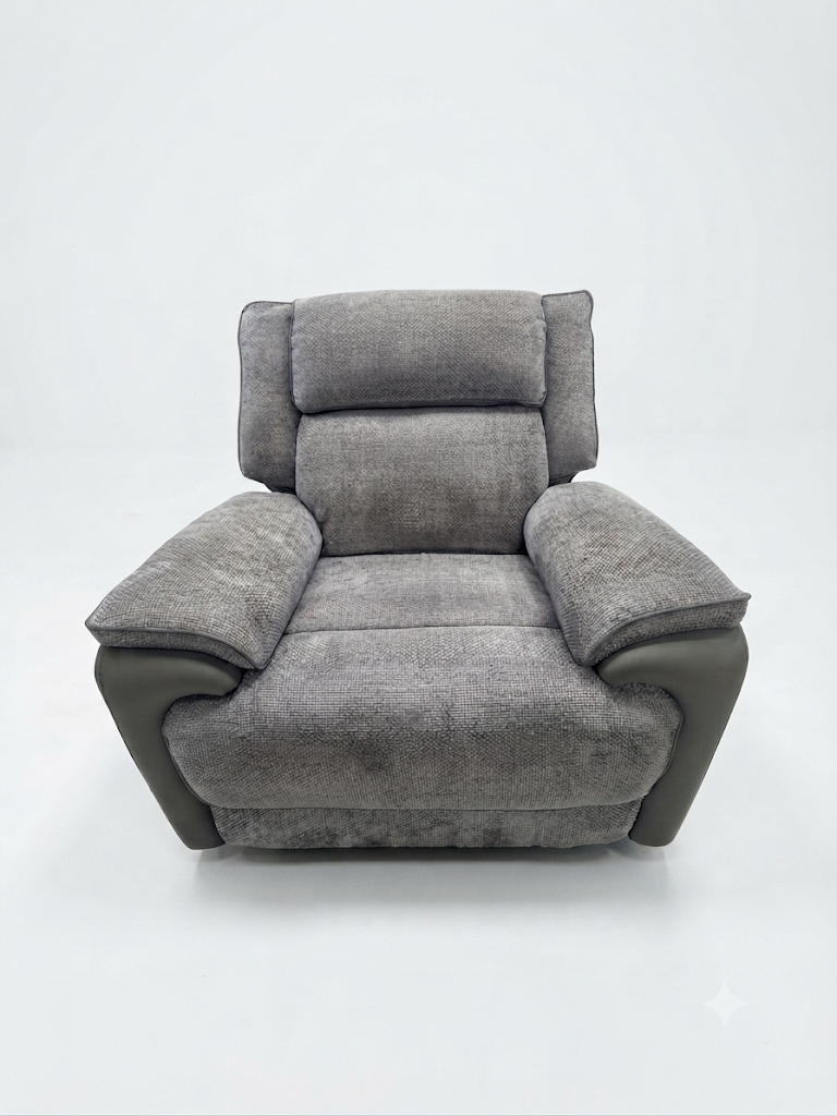 LENNOX FAB SINGLE ELE RECLINER-GRAPHITE