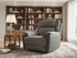 LENNOX FAB SINGLE ELE RECLINER-GRAPHITE
