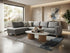 MANNING LHF CHAISE - GREY